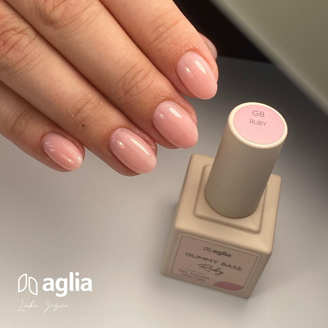 GUMMY BASE RUBY - gel polish HEMA FREE
