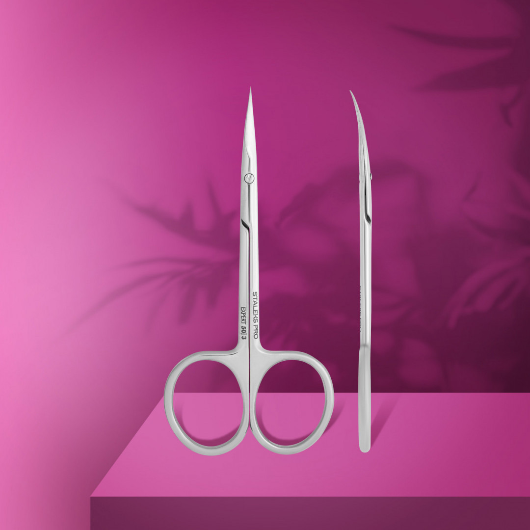 STALEKS PRO EXPERT SE-50/3 Professional cuticle scissors